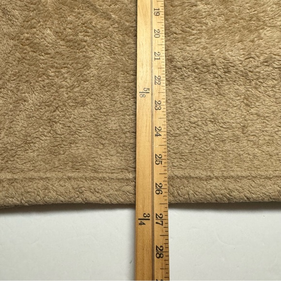 Uniqlo Women's Lightweight Fleece Fair Isle Crew Neck Top Brown Beige Size: L - Picture 13 of 13